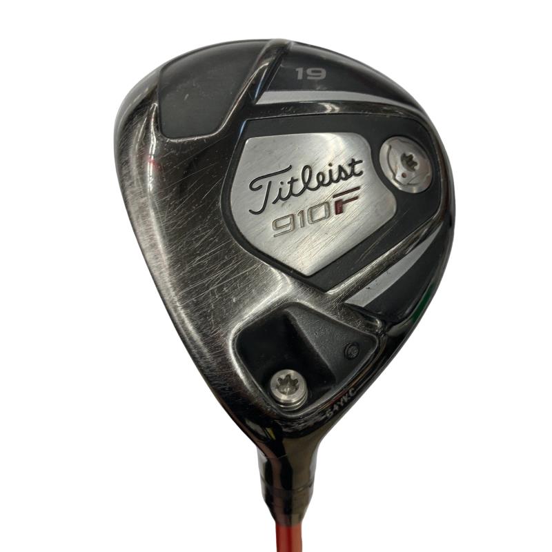 【中古】 タイトリスト 910 F 19° レフティ USA フェアウェイウッド FW リシャフト (フレックスその他) メンズ 男性用 左利き レフティ 左用 Cランク ゴルフクラブ
