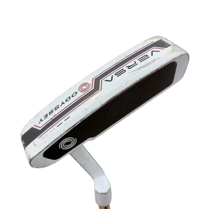 【中古】 オデッセイ VERSA #1 ホワイト 34インチ パター PT スチール (フレックスその他) メンズ 男性用 右利き 右用 Dランク ゴルフクラブ