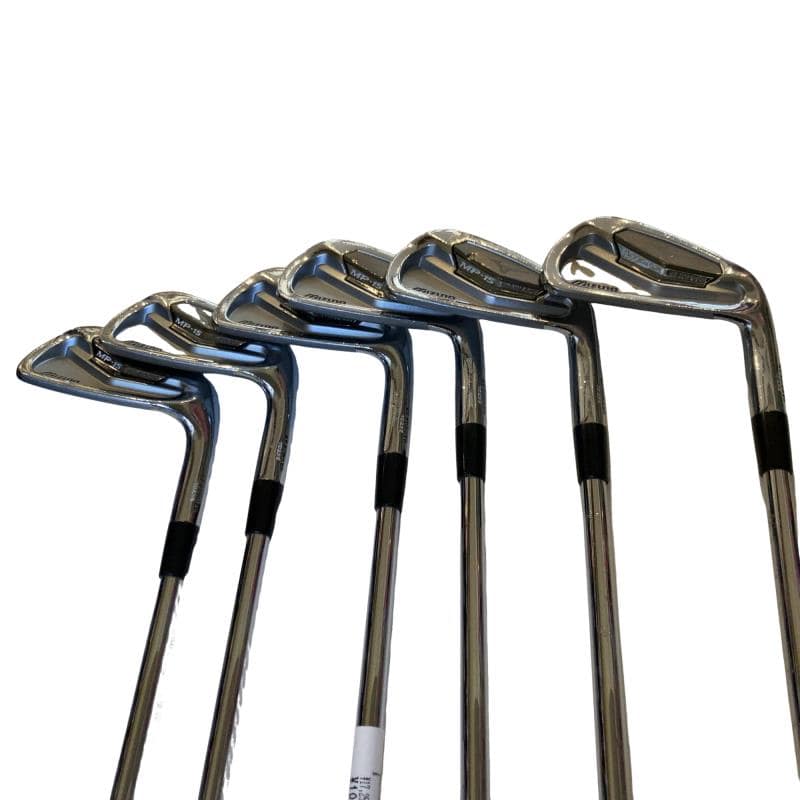 【中古】 ミズノ MP-15 7S アイアンセット IR 純正特注シャフト (フレックスR) メンズ 男性用 右利き 右用 Cランク ゴルフクラブ