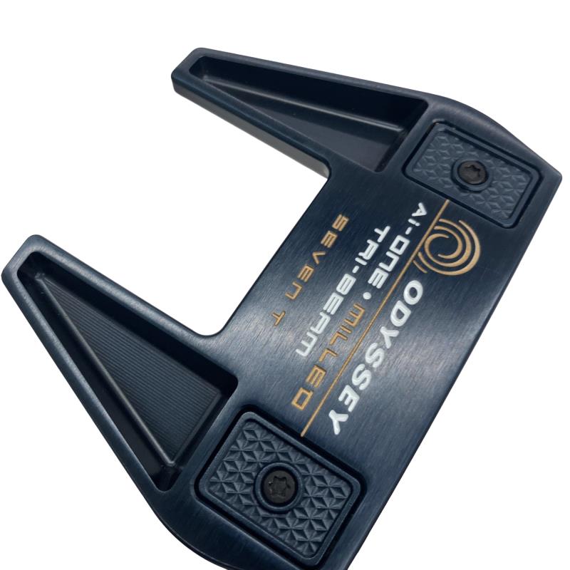【中古】 オデッセイ Ai-ONE・MILLED TRI-BEAM SEVEN T 34in パター PT STROKE LAB 90 スチール写真 (フレックス余分の物) メンズ 成人男性用 右利き 右用 B序列付ける ゴルフ野球クラブ