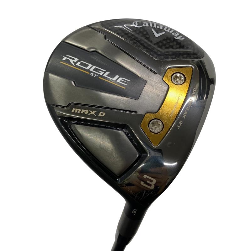 【中古】 キャロウェイ ROGUE ST MAX D 3W フェアウェイウッド FW VENTUS 5 for CW(ROGUE ST FW) (フレックスSR) メンズ 成人男性用 右利き 右用 C序列付ける ゴルフ野球クラブ
