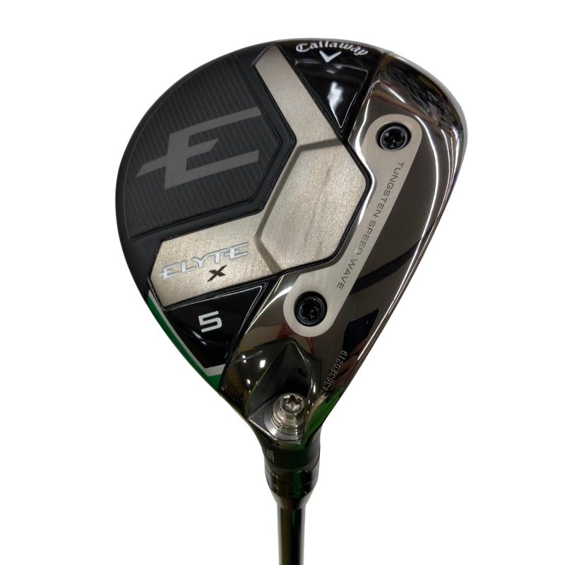【中古】 キャロウェイ ELYTE X 5W フェアウェイウッド FW VENTUS GREEN 50 for CW(ELYTE FW) (フレックスSR) メンズ 成人男性用 右利き 右用 C位置づける ゴルフ野球クラブ