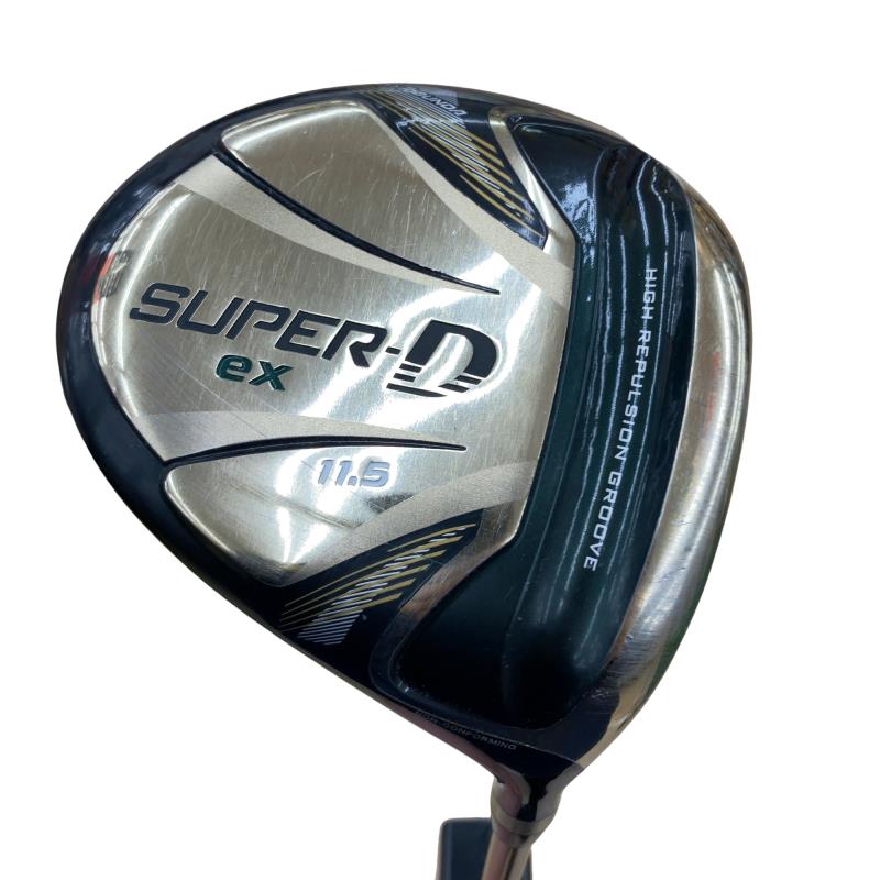 【中古】 ゴルフプランナー TOBUNDA SUPER D(2018) GOLD ex 11.5° ドライバー DR 純正特注シャフト (フレックスR) メンズ 男性用 右利き 右用 Cランク ゴルフクラブ 9,930円