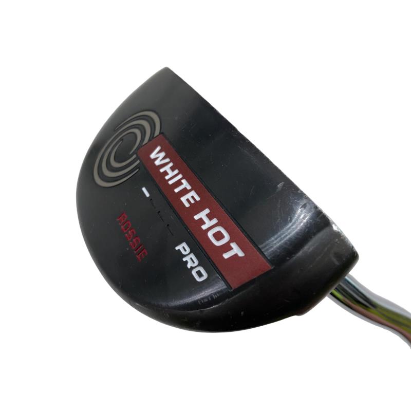 【中古】 オデッセイ WHITE HOT PRO ROSSIE 2.0 黒いこと 34in パター PT スチール写真 (フレックス余分の物) メンズ 成人男性用 右利き 右用 C序列付ける ゴルフ野球クラブ メンズクラブ-クラブ-パター