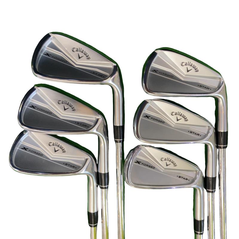 【中古】 キャロウェイ X FORGED STAR(2024) 6S アイアンセット IR NS PRO 950GH neo (フレックスS) メンズ 男性用 右利き 右用 Cランク ゴルフクラブ｜ゴルフパートナー 中古クラブ店