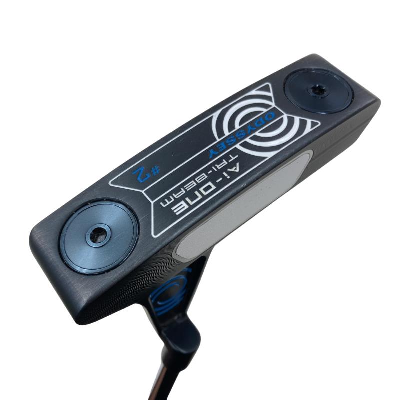 【中古】 オデッセイ Ai-ONE TRI-BEAM #2 34インチ パター PT STROKE LAB 90 スチール (フレックスその他) メンズ 男性用 右利き 右用 Cランク ゴルフクラブ