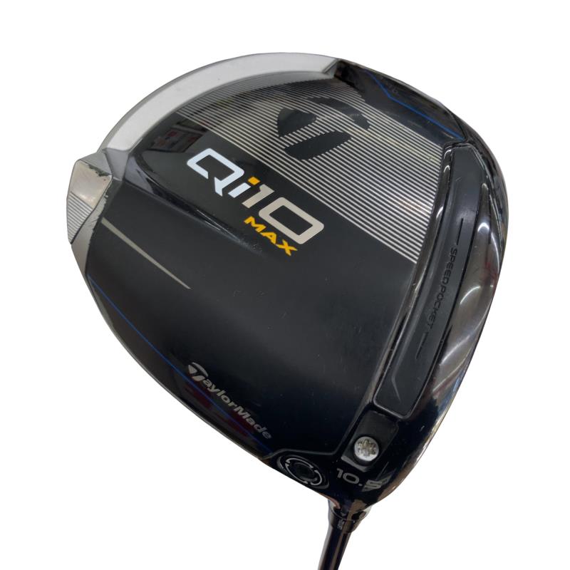 【中古】 テーラーメイド Qi10 MAX 10.5° ドライバー DR Diamana BLUE TM50(Qi10 DR) (フレックスSR) メンズ 男性用 右利き 右用 Cランク ゴルフクラブ