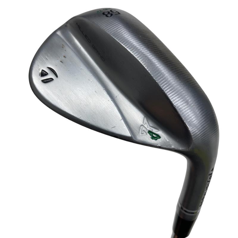 【中古】 テーラーメイド Taylor Made MILLED GRIND 4 58°/12° ウェッジ WG NS PRO MODUS3 TOUR105 (フレックスS) メンズ 男性用 右利き 右用 Cランク ゴルフクラブ