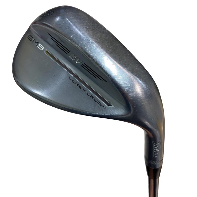 【中古】 タイトリスト VOKEY SPIN MILLED SM9 ツアークロム 58°/12°D ウェッジ WG 純正特注シャフト (フレックスS) メンズ 男性用 右利き 右用 Cランク ゴルフクラブ