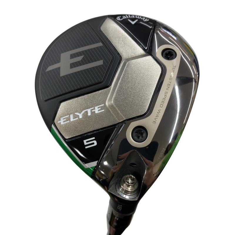 【中古】 キャロウェイ ELYTE  5W(アジャスタブル) フェアウェイウッド FW VENTUS GREEN 50 for CW(ELYTE FW) (フレックスS) メンズ 成人男性用 右利き 右用 B位置づける ゴルフ野球クラブ