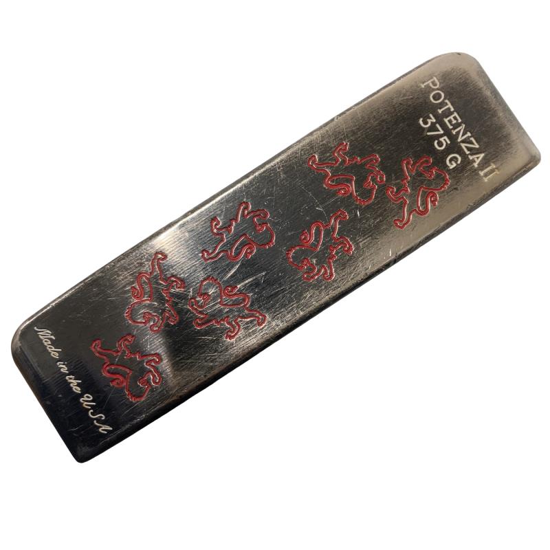 【中古】 Piretti Piretti POTENZA II ブラック(375g) 34インチ パター PT スチール (フレックスその他) メンズ 男性用 右利き 右用 Cランク ゴルフクラブ