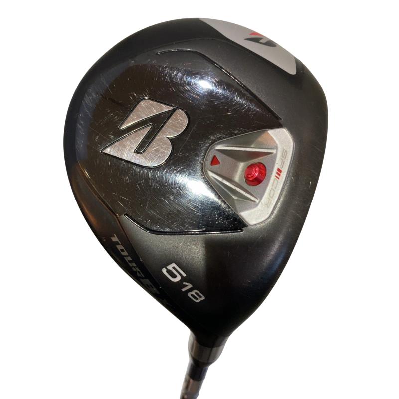 【中古】 ブリヂストン TOUR B X-F 5W フェアウェイウッド FW 純正特注シャフト (フレックスSR) メンズ 男性用 右利き 右用 Cランク ゴルフクラブ