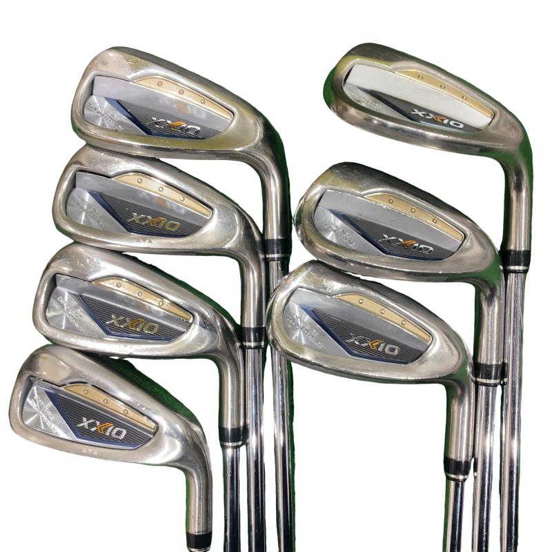 【中古】 ダンロップ XXIO(2024) 7S アイアンセット IR 純正特注シャフト (フレックスR) メンズ 男性用 右利き 右用 Cランク ゴルフクラブ|ゴルフパートナー 中古クラブ店