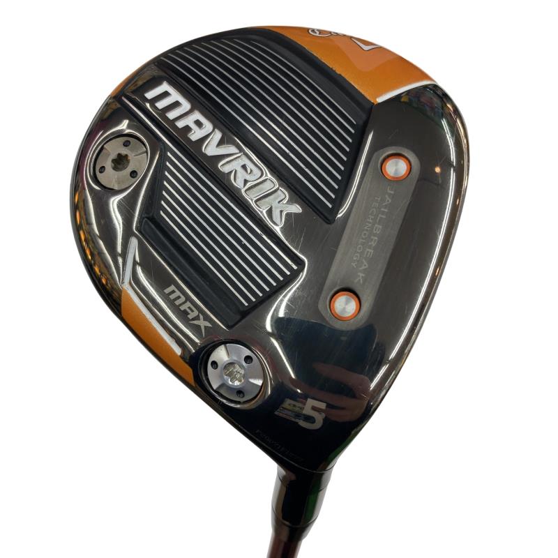 【中古】 キャロウェイ MAVRIK MAX 5W フェアウェイウッド FW リシャフト (フレックスその他) メンズ 男性用 右利き 右用 Cランク ゴルフクラブ