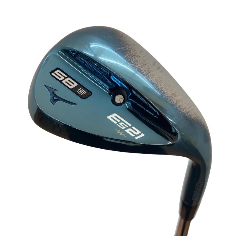 【中古】 ミズノ Mizuno Es21(青色) 58°/12° ウェッジ WG Dynamic Gold 120 (フレックス余分の物) メンズ 成人男性用 右利き 右用 C位置づける ゴルフ野球クラブ