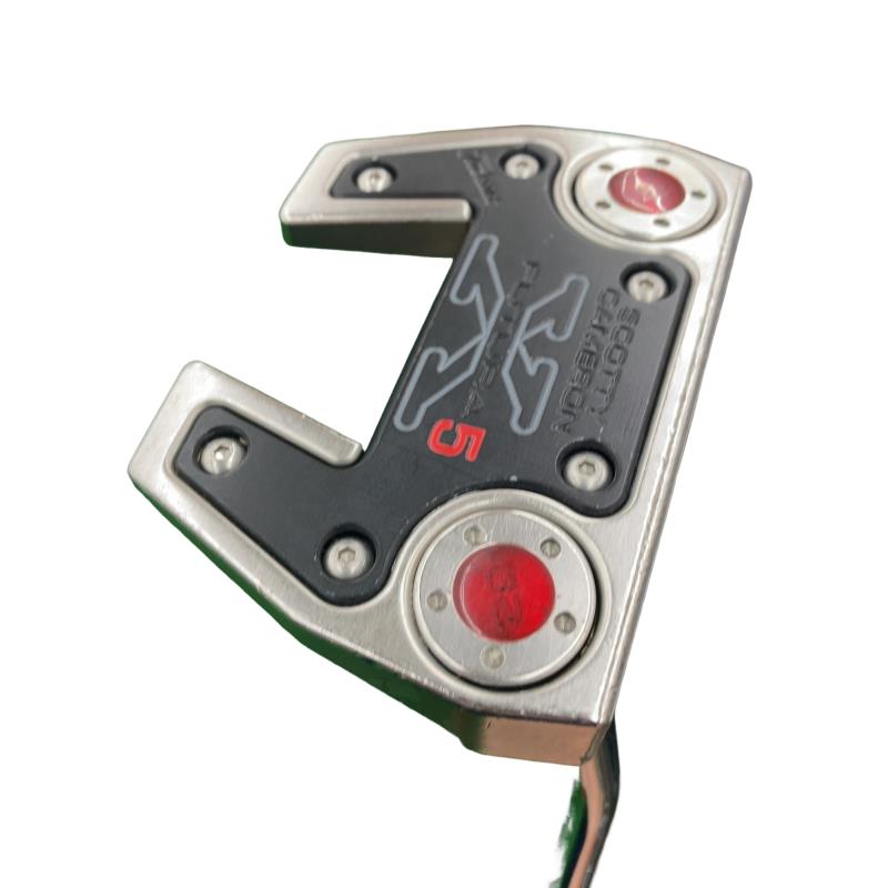 【中古】 タイトリスト SCOTTY CAMERON FUTURA X5 34インチ パター PT スチール (フレックスその他) メンズ 男性用 右利き 右用 Cランク ゴルフクラブ｜ゴルフパートナー 中古クラブ店
