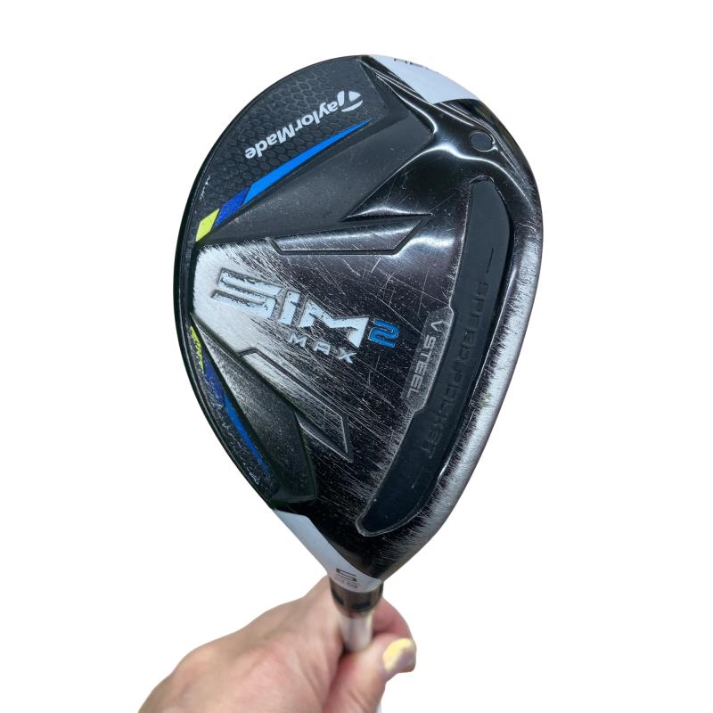 【中古】 テーラーメイド SIM2 MAX U5 レディース ユーティリティ UT TENSEI BLUE TM40(SIM2 UT) (フレックスL) レディース 女性用 右利き 右用 Cランク ゴルフクラブ
