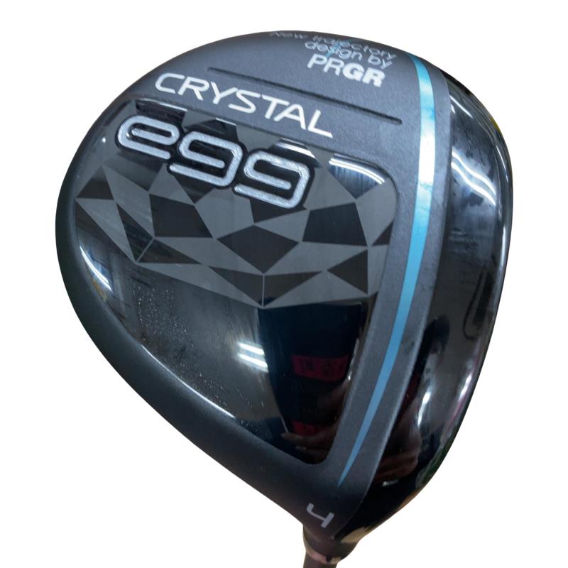 【中古】 労働者階級歯車 CRYSTAL egg 4W レディース フェアウェイウッド FW 純然たる特注矢がら (フレックス余分の物) レディース 亭主もち用 右利き 右用 B位置づける ゴルフ野球クラブ