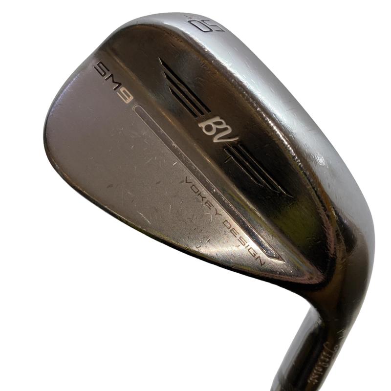 【中古】 タイトリスト VOKEY SPIN MILLED SM9 ツアークロム 50°/12°F ウェッジ WG Dynamic Gold (フレックスS) メンズ 男性用 右利き 右用 Cランク ゴルフクラブ|ゴルフパートナー 中古クラブ店