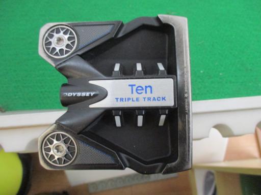 【中古】 オデッセイ TEN TRIPLE TRACK 31インチ レディース パター PT STROKE LAB (フレックスその他) レディース 女性用 右利き 右用 Cランク ゴルフクラブ