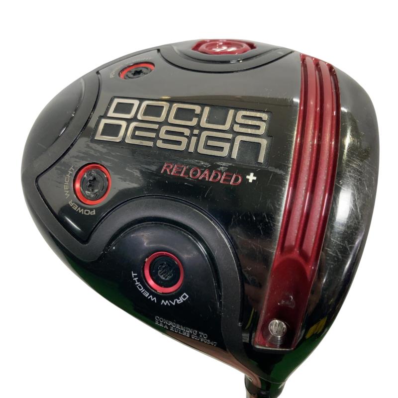 【中古】 DOCUS DOCUS DESIGN RELOADED+(黒いこと) 1W １番ウッド DR DOCUS Slugger T2 (フレックスR) メンズ 成人男性用 右利き 右用 C序列付ける ゴルフ野球クラブ
