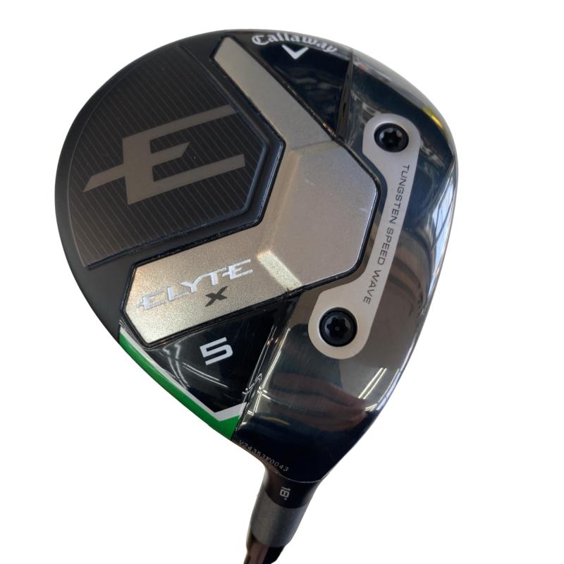 【中古】 キャロウェイ ELYTE X 5W フェアウェイウッド FW VENTUS GREEN 50 for CW(ELYTE FW) (フレックスS) メンズ 男性用 右利き 右用 Cランク ゴルフクラブ
