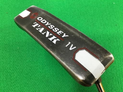 【中古】 オデッセイ TANK #1V 34in パター PT スチール写真 (フレックス余分の物) メンズ 成人男性用 右利き 右用 C位置づける ゴルフ野球クラブ