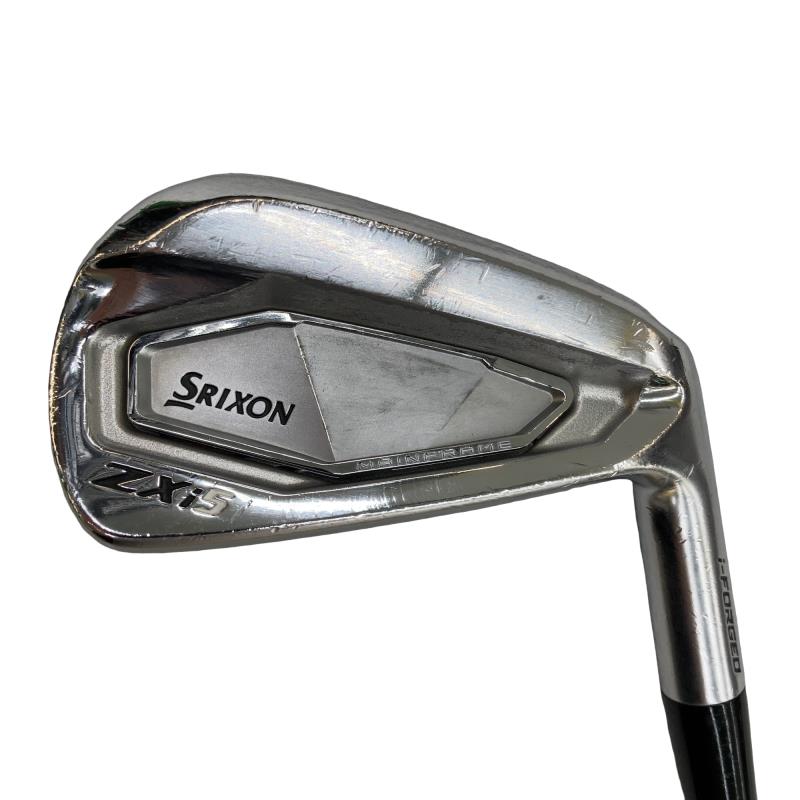 【中古】 ダンロップ SRIXON ZXi5 6S アイアンセット IR 純正特注シャフト (フレックスS) メンズ 男性用 右利き 右用 Cランク ゴルフクラブ|ゴルフパートナー 中古クラブ店