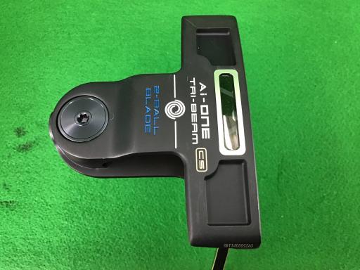 【中古】 オデッセイ Ai-ONE TRI-BEAM 2-BALL BLADE CS 34インチ パター PT STROKE LAB 90 スチール (フレックスその他) メンズ 男性用 右利き 右用 Bランク ゴルフクラブ