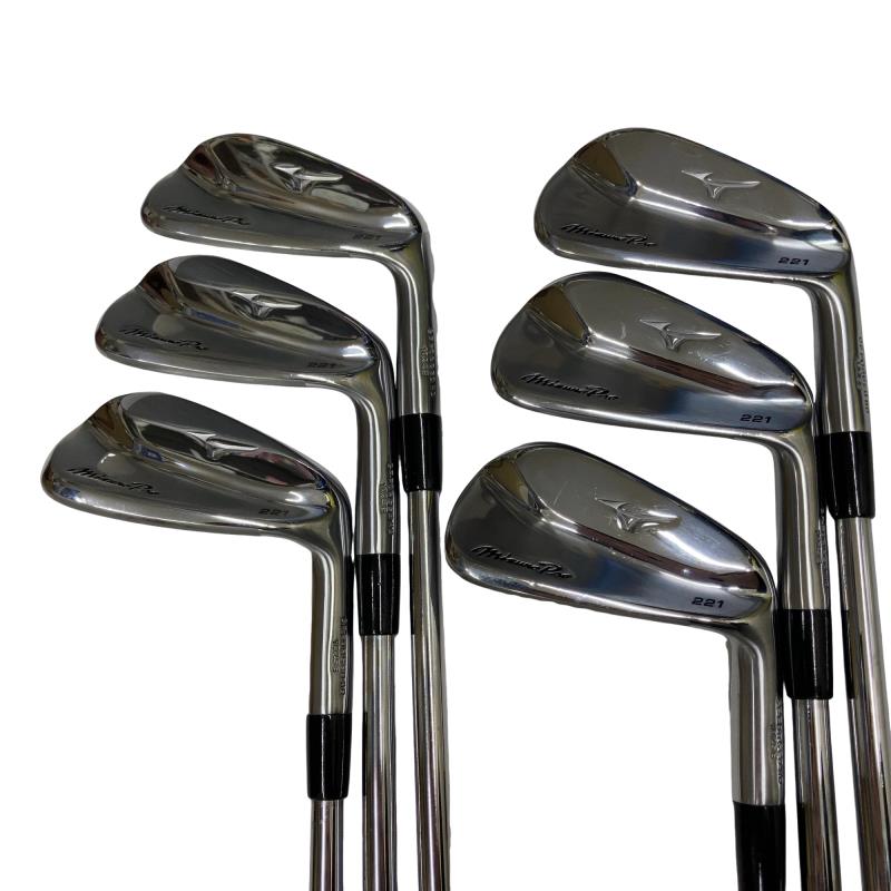 【中古】 ミズノ Mizuno Pro 221 6S アイアン仕掛ける IR 完全無欠特注立て坑 (フレックスS) メンズ 成人男性用 右利き 右用 C価値づける ゴルフ野球クラブ