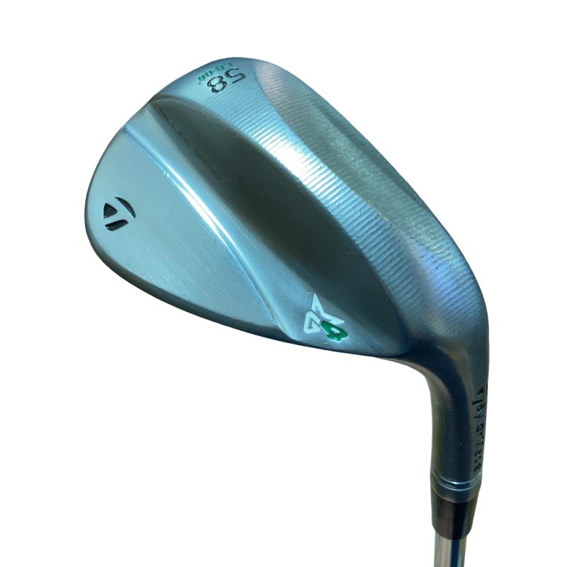 【中古】 テーラーメイド Taylor Made MILLED GRIND 4 58°/08° ウェッジ WG NS PRO MODUS3 TOUR105 (フレックスS) メンズ 男性用 右利き 右用 Cランク ゴルフクラブ