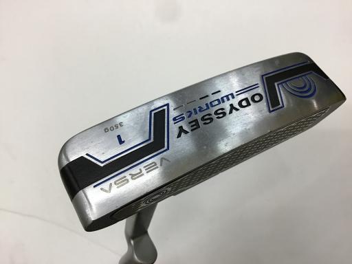 【中古】 オデッセイ WORKS VERSA #1 33in パター PT スチール写真 (フレックス余分の物) メンズ 成人男性用 右利き 右用 C位置づける ゴルフ野球クラブ