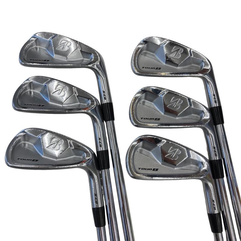 【中古】 ブリヂストン TOUR B X-CB 6S アイアンセット IR NS PRO MODUS3 TOUR120 (フレックスS) メンズ 男性用 右利き 右用 Cランク ゴルフクラブ