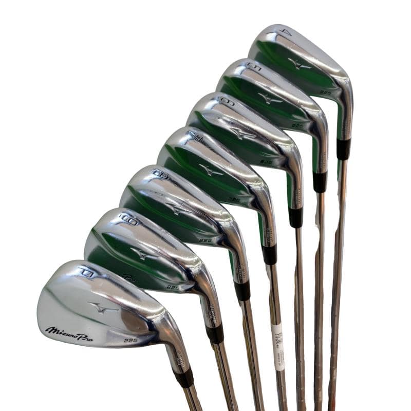 【中古】 ミズノ Mizuno Pro 225 7S アイアン仕掛ける IR 完全無欠特注立て坑 (フレックスS) メンズ 成人男性用 右利き 右用 C価値づける ゴルフ野球クラブ