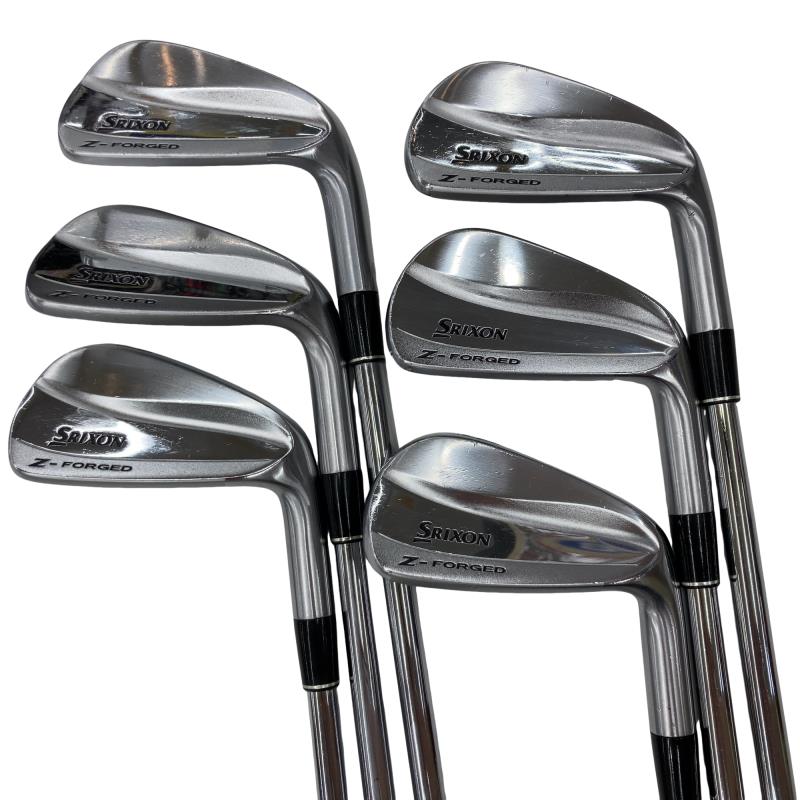 【中古】 ダンロップ SRIXON Z-FORGED 6S アイアンセット IR 純正特注シャフト (フレックスS) メンズ 男性用 右利き 右用 Cランク ゴルフクラブ|ゴルフパートナー 中古クラブ店