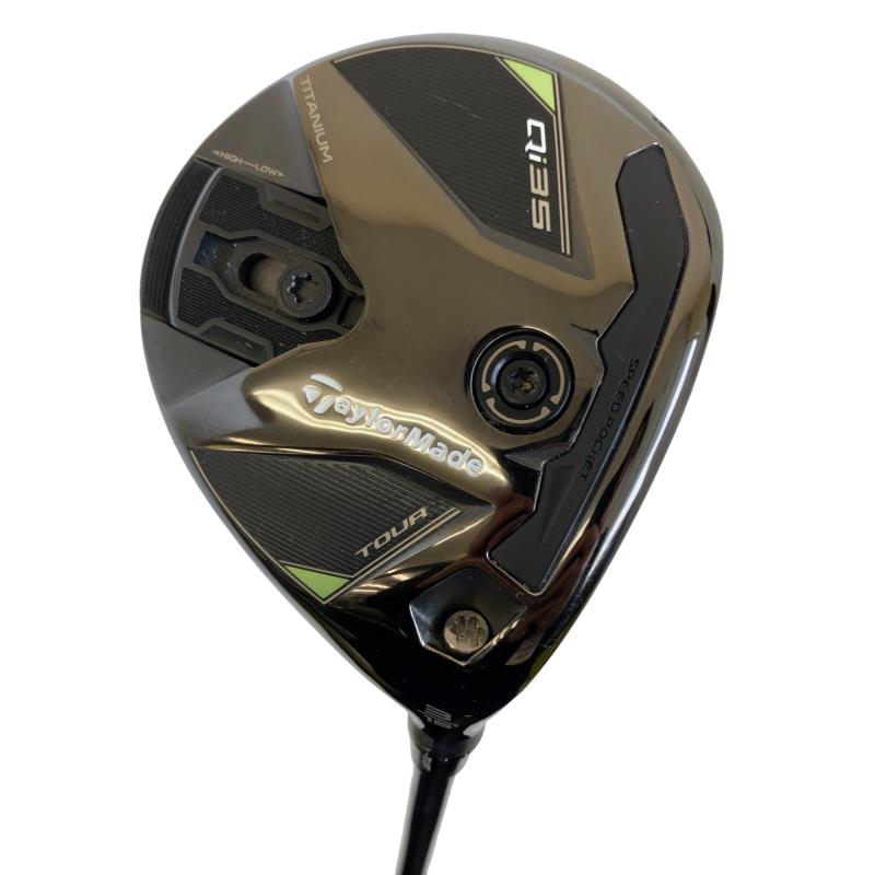 【中古】 テーラーメイド Qi35 TOUR 3W フェアウェイウッド FW Diamana SILVER TM55(Qi35 FW) (フレックスS) メンズ 男性用 右利き 右用 Bランク ゴルフクラブ