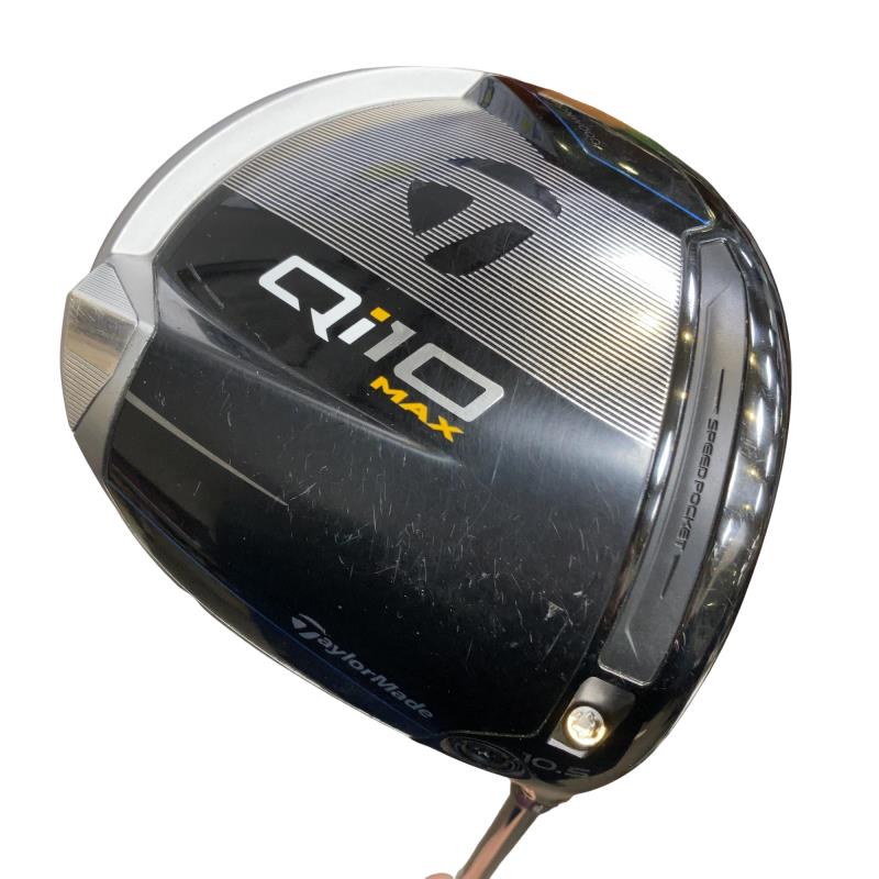 【中古】 テーラーメイド Qi10 MAX 10.5° ドライバー DR Diamana BLUE TM50(Qi10 DR) (フレックスR) メンズ 男性用 右利き 右用 Cランク ゴルフクラブ