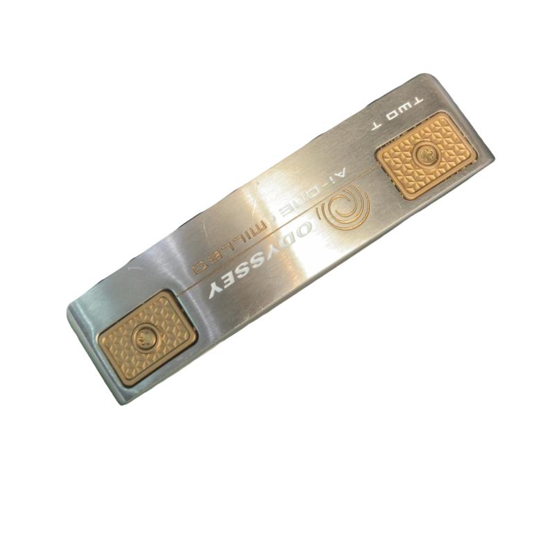 【中古】 オデッセイ Ai-ONE・MILLED TWO T しろがね色 34in パター PT STROKE LAB 90 スチール写真 (フレックス余分の物) メンズ 成人男性用 右利き 右用 B序列付ける ゴルフ野球クラブ