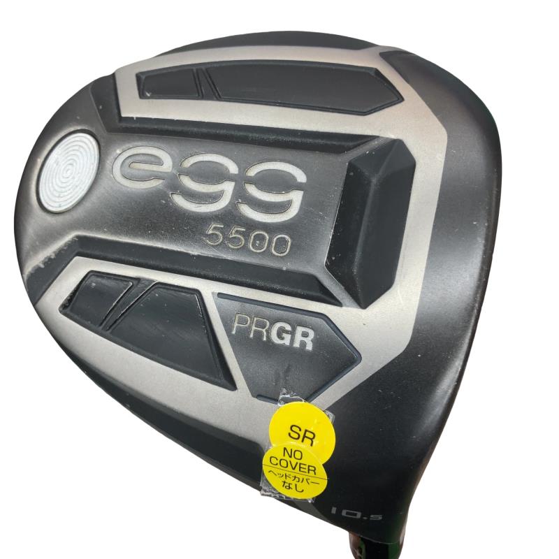 【中古】 プロギア egg 5500(2019) 10.5° ドライバー DR eggオリジナルカーボン (フレックスSR) メンズ 男性用 右利き 右用 Dランク ゴルフクラブ