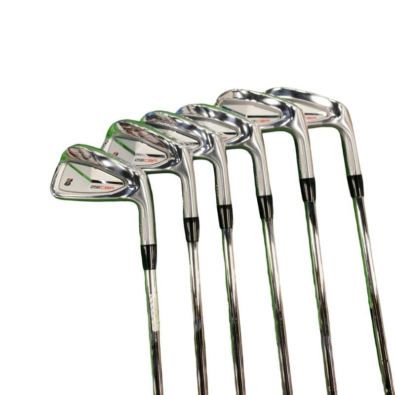 【中古】 ブリヂストン BRIDGESTONE 258CBP 6S アイアンセット IR 純正特注シャフト (フレックスS) メンズ 男性用 右利き 右用 Cランク ゴルフクラブ