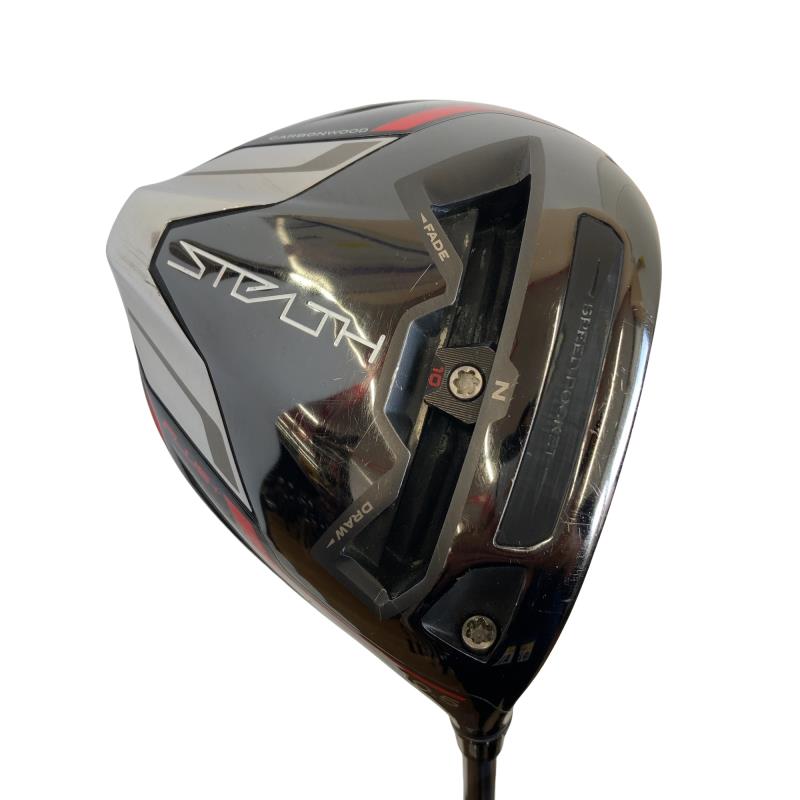 【中古】 テーラーメイド STEALTH PLUS+ 10.5° ドライバー DR 純正特注シャフト (フレックスS) メンズ 男性用 右利き 右用 Cランク ゴルフクラブ