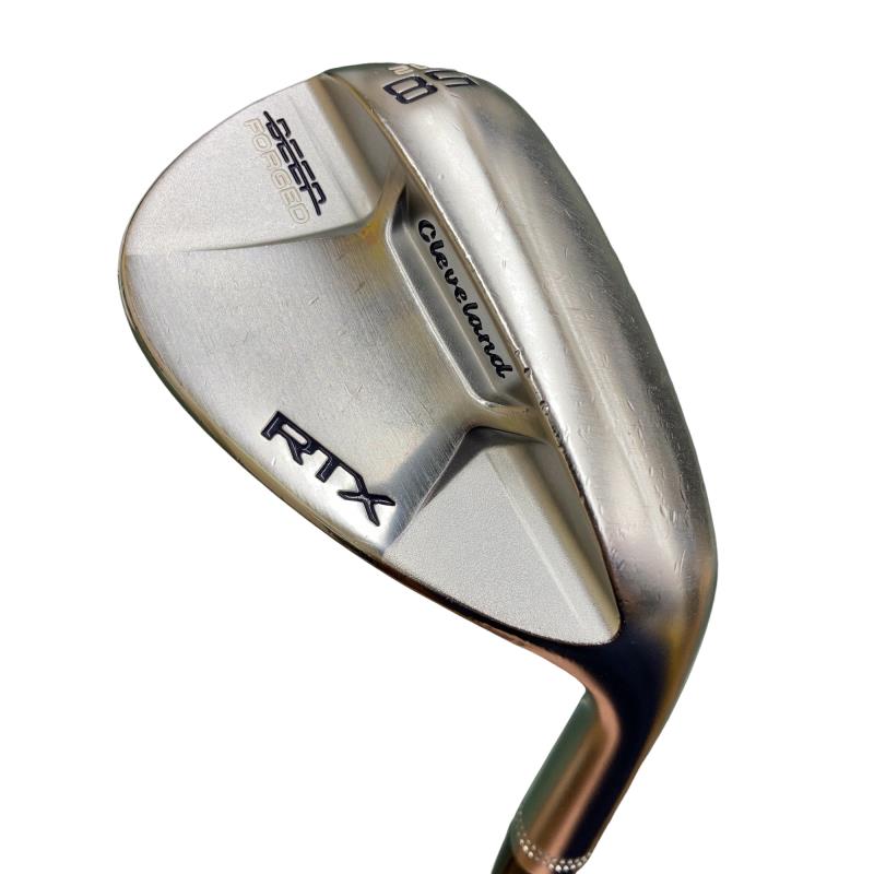 【中古】 クリーブランド Cleveland RTX DEEP FORGED 56°/12° MID ウェッジ WG Dynamic Gold (フレックスS) メンズ 男性用 右利き 右用 Cランク ゴルフクラブ