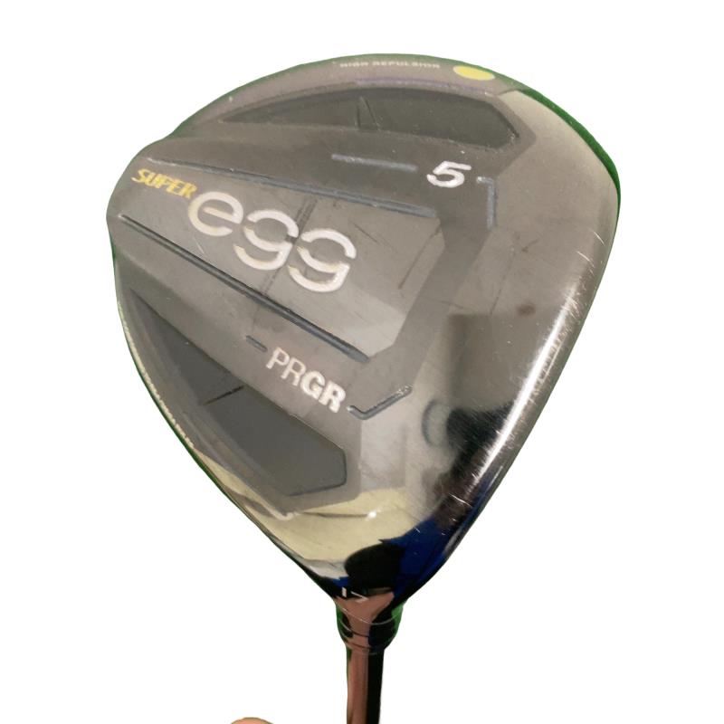 【中古】 プロギア SUPER egg(2019) 5W フェアウェイウッド FW eggオリジナルカーボン (フレックスSR) メンズ 男性用 右利き 右用 Cランク ゴルフクラブ