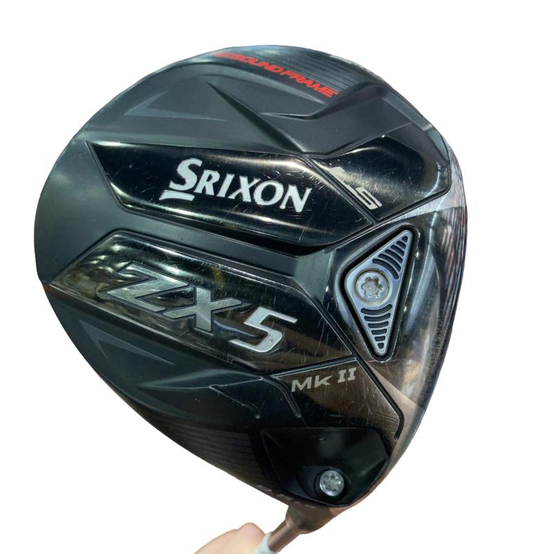 【中古】 ダンロップ SRIXON ZX5 Mk II LS  9.5° １番ウッド DR 純然たる特注矢がら (フレックスS) メンズ 成人男性用 右利き 右用 C位置づける ゴルフ野球クラブ