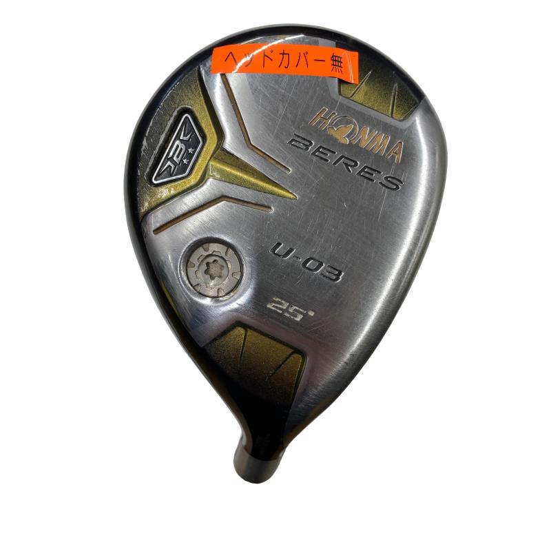 【中古】 本間ゴルフ BERES U-03 25° ユーティリティ UT 2S ARMRQ8 49 (フレックスR) メンズ 男性用 右利き 右用 Dランク ゴルフクラブ