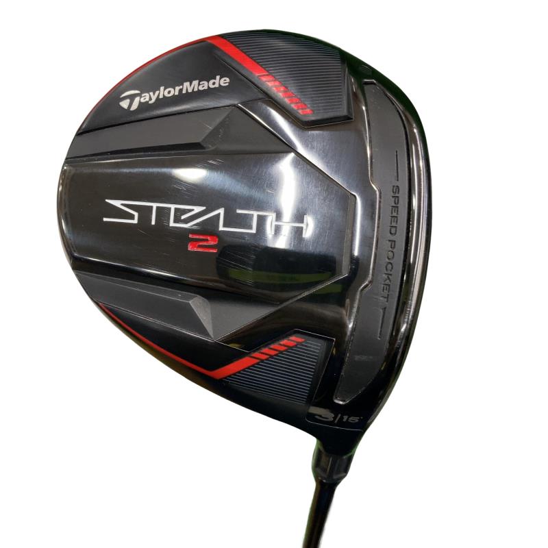 【中古】 テーラーメイド STEALTH2 3W フェアウェイウッド FW TENSEI RED TM50(STEALTH FW) (フレックスR) メンズ 男性用 右利き 右用 Cランク ゴルフクラブ