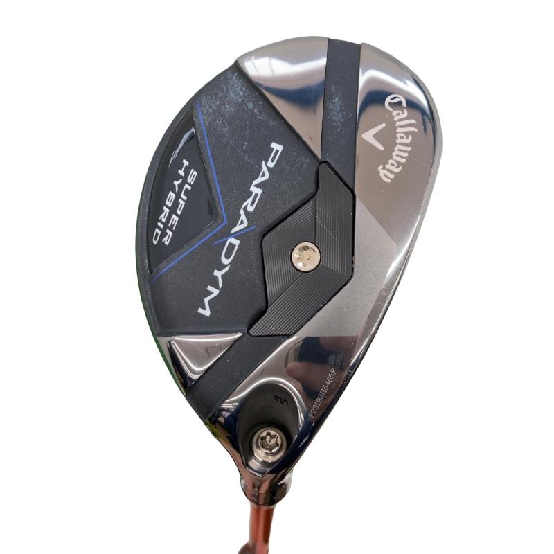 【中古】 キャロウェイ PARADYM SUPER HYBRID 21° ユーティリティ UT 純正特注シャフト (フレックスS) メンズ 男性用 右利き 右用 Cランク ゴルフクラブ