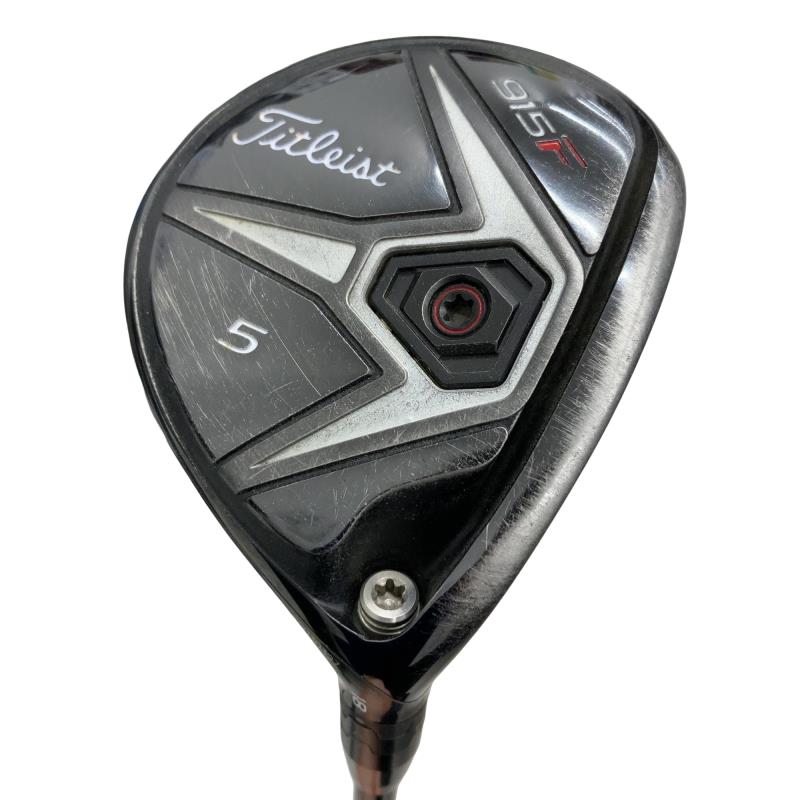 【中古】 タイトリスト 915 F 5W フェアウェイウッド FW 完全無欠特注立て坑 (フレックスX) メンズ 成人男性用 右利き 右用 D価値づける ゴルフ野球クラブ