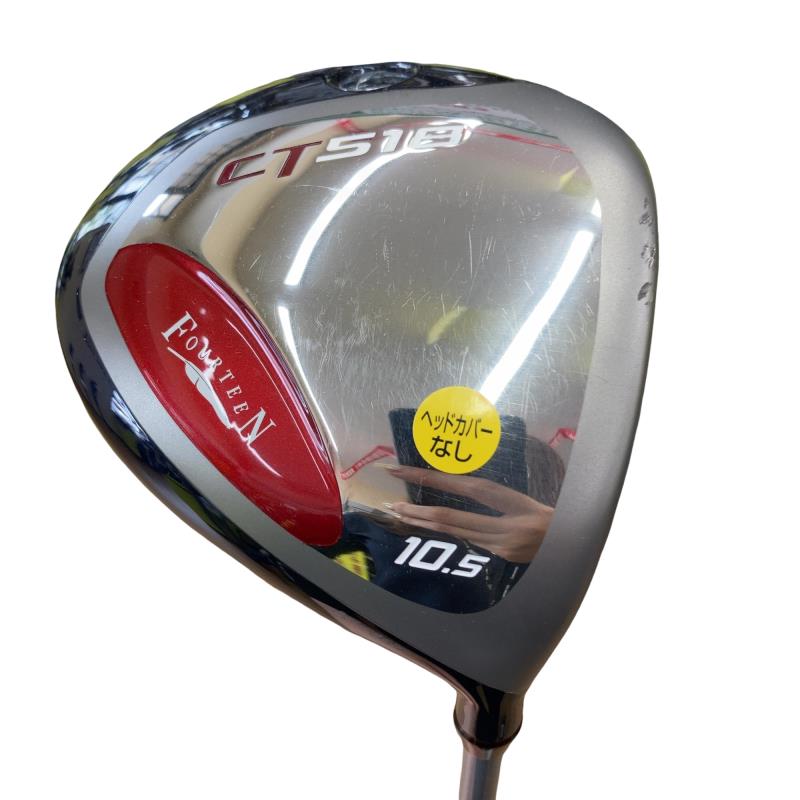 【中古】 フォーティーン CT-518 10.5°(47.75in) １番ウッド DR FT-15d (フレックスS) メンズ 成人男性用 右利き 右用 C価値づける ゴルフ野球クラブ