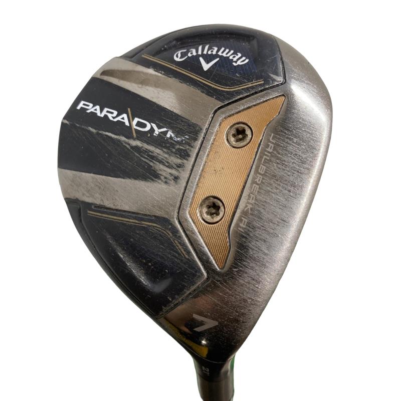 【中古】 キャロウェイ PARADYM 7W フェアウェイウッド FW VENTUS TR 5 for CW(PARADYM FW) (フレックスSR) メンズ 男性用 右利き 右用 Dランク ゴルフクラブ